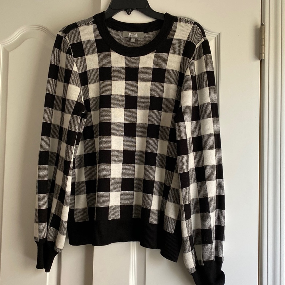 Buffalo Plaid Sweater
